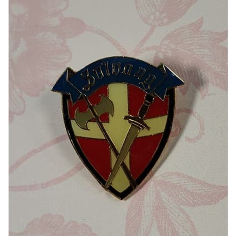 Solvang CA Danish Souvenir Pin for a Hat, Lapel, Lanyard, Jacket or Backpack